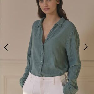 NWT Xirena Women’s Scout Shirt Dusty Sage, size Small